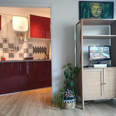 Avec Balcon A 7 Min Du Port Et De Garibaldi דירה